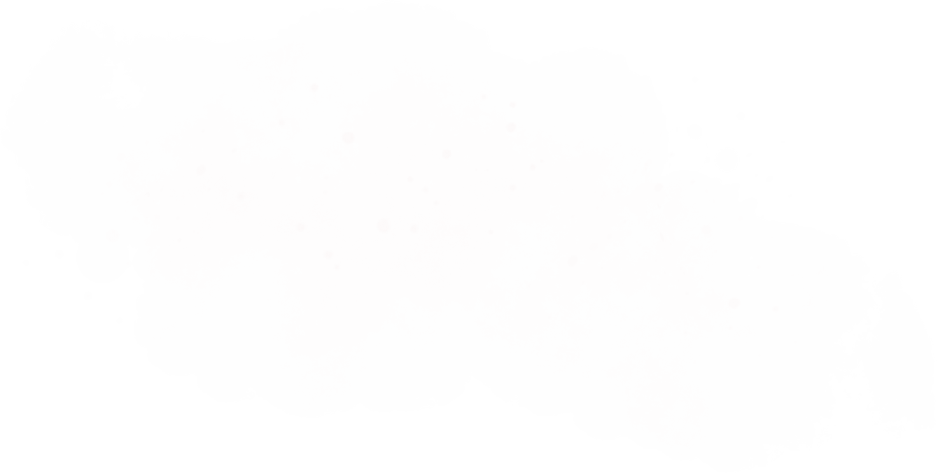 Watercolor Stain with Splatter Dots