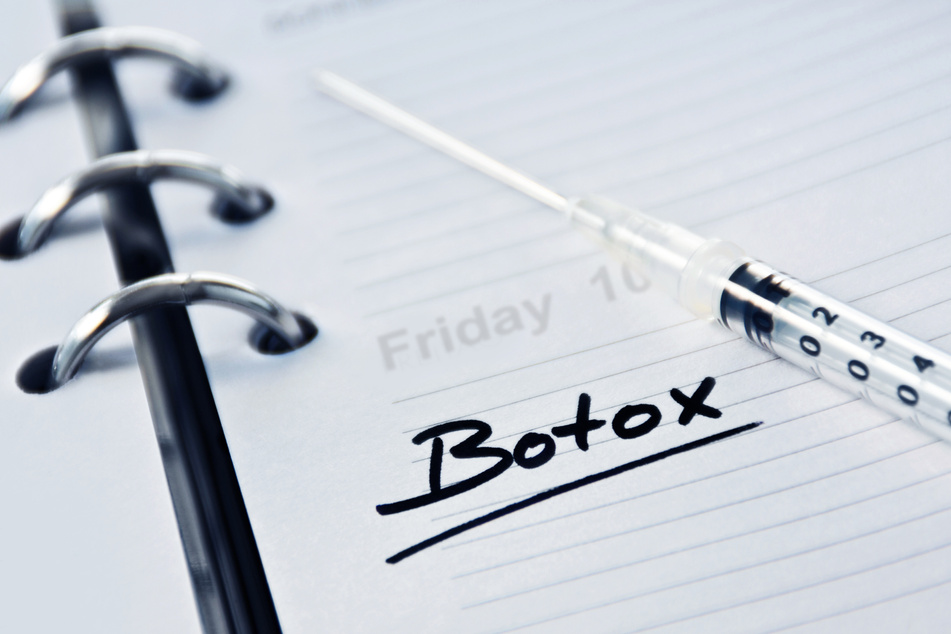 Calender with German:  Friday and Botox Date